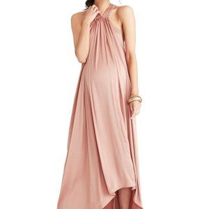 Hatch Maternity Fete Gown in Rosewood